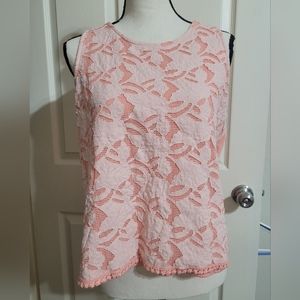 4/$25 Xhilaration XL orange tank like new never worn, great condition